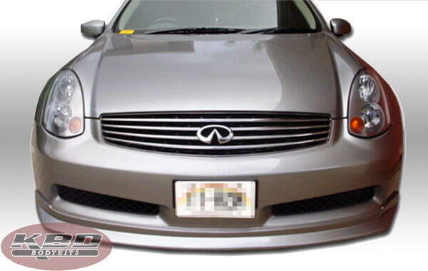 2003-2005 Infiniti G35 Coupe 2DR IL Spec Style Polyurethane Front Lip