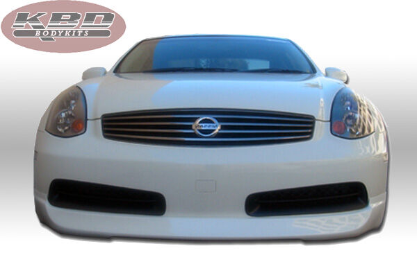 2003-2005 Infiniti G35 Coupe 2DR ING Style Polyurethane Front Lip
