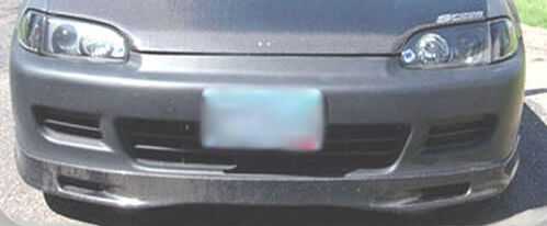 1992-1995 Honda Civic 2DR / 3DR Spoon Style Polyurethane Front Lip - 37-2110
