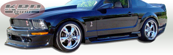 2005-2009 Ford Mustang V6 Cobra R Style Polyurethane Front Bumper