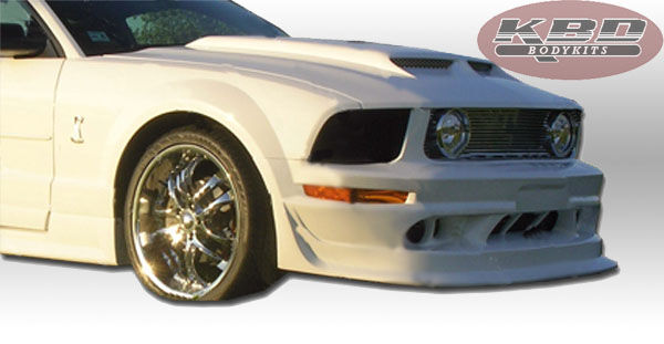 2005-2009 Ford Mustang V6 Cobra R Style Polyurethane Front Bumper