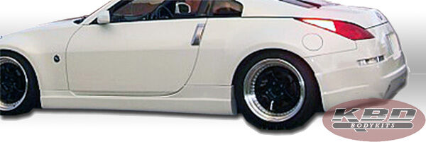 2003-2008 Nissan 350Z ING Style Polyurethane Rear Bumper Lip