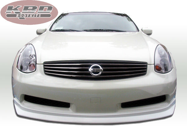 2006-2007 Infiniti G35 Coupe 2DR IL Spec Style Polyurethane Front Lip