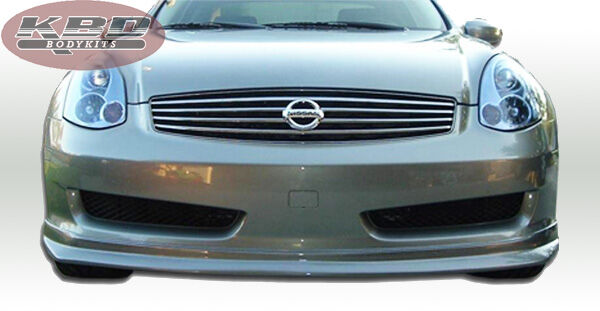 2006-2007 Infiniti G35 Coupe 2DR IL Spec Style Polyurethane Front Lip