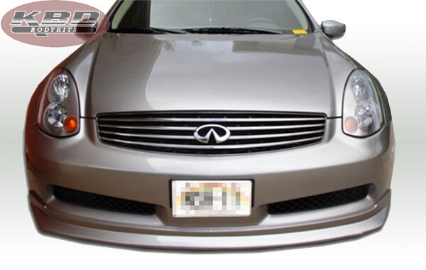 2006-2007 Infiniti G35 Coupe 2DR IL Spec Style Polyurethane Front Lip