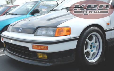 1988-1991 Honda CRX Sir Spec Style Polyurethane Front Lip