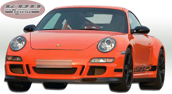 2005-2009 Porsche 997 GT 3 Look Style Polyurethane Front Bumper + Front Lip