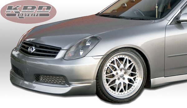 2005-2006 Infiniti G35 Sedan 4DR ING Style Polyurethane Front Lip