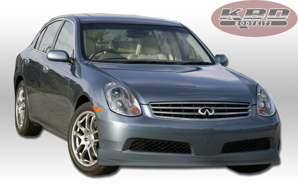 2005-2006 Infiniti G35 Sedan 4DR ING Style Polyurethane Front Lip