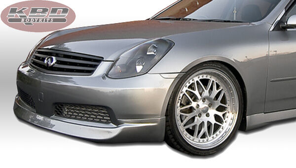 2005-2006 Infiniti G35 Sedan 4DR ING Style Polyurethane Front Lip