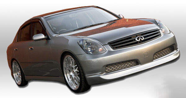 2005-2006 Infiniti G35 Sedan 4DR ING Style Polyurethane Front Lip