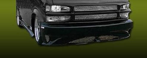 1995-2004 Chevrolet Astro Hollywood Style Polyurethane Front Bumper - 37-2176