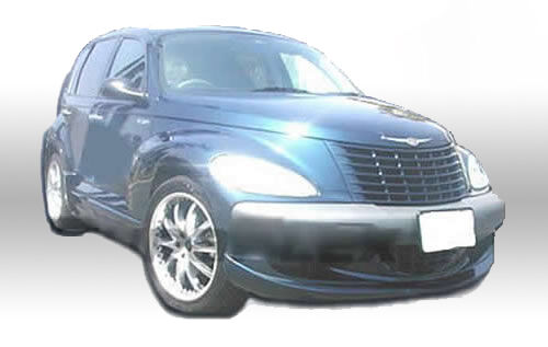 2001-2005 Chrysler PT Cruiser Bomb Style Polyurethane Front Lip - 37-2185