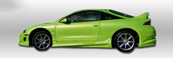 1995-1998 Eagle Talon Bomb Style Polyurethane Side Skirts - Pair - 37-2199