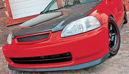 1996-1998 Honda Civic Sir Spec Style Polyurethane Front Lip