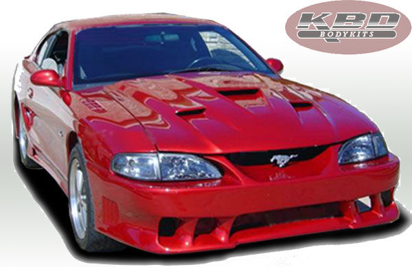 1994-1998 Ford Mustang Saleen 2 Style Polyurethane Front Bumper
