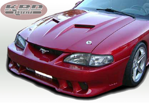 1994-1998 Ford Mustang Saleen 2 Style Polyurethane Front Bumper