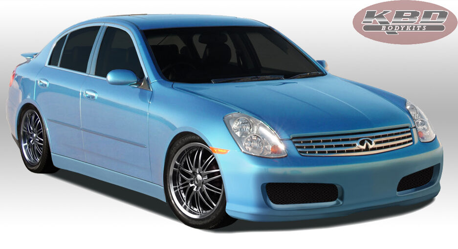 2003-2004 Infiniti G35 Sedan 4DR Hidori Style Polyurethane Front Bumper