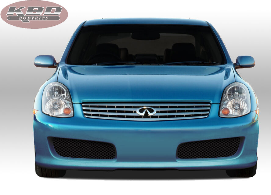 2003-2004 Infiniti G35 Sedan 4DR Hidori Style Polyurethane Front Bumper