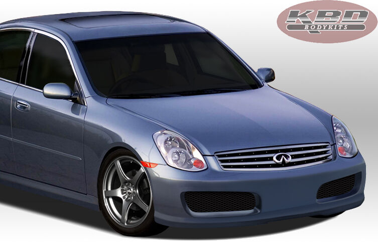 2005-2006 Infiniti G35 Sedan 4DR Hidori Style Polyurethane Front Bumper