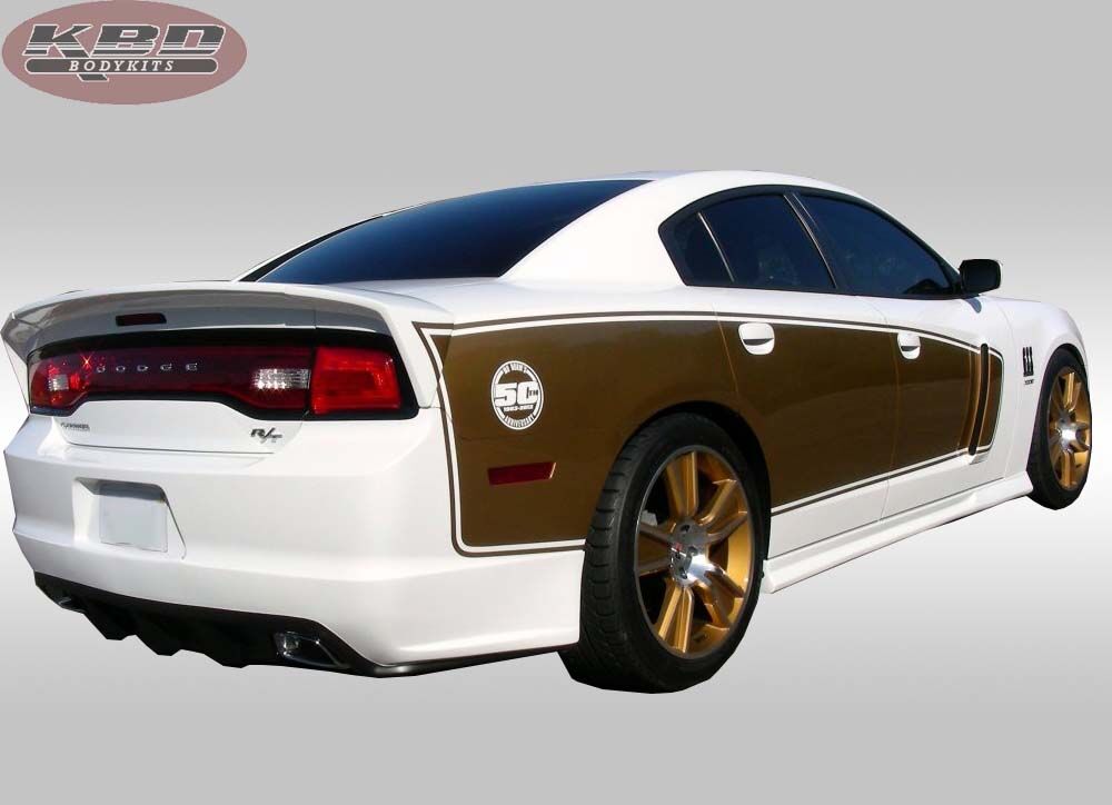 2011-2014 Dodge Charger Premier Style Polyurethane Rear Wing Spoiler