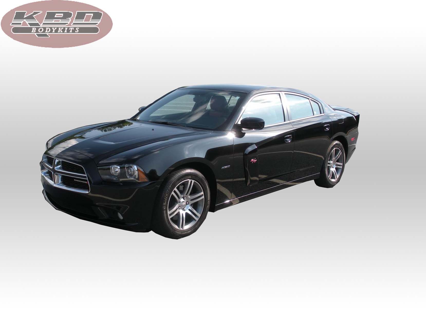2011-2014 Dodge Charger Premier Style Polyurethane Rear Wing Spoiler