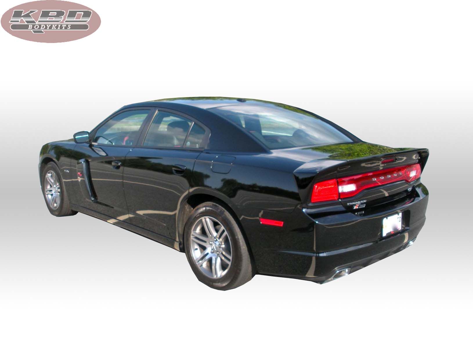 2011-2014 Dodge Charger Premier Style Polyurethane Rear Wing Spoiler