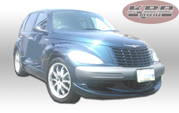2001-2005 Chrysler PT Cruiser Bomb Style Polyurethane Side Skirts - Pair