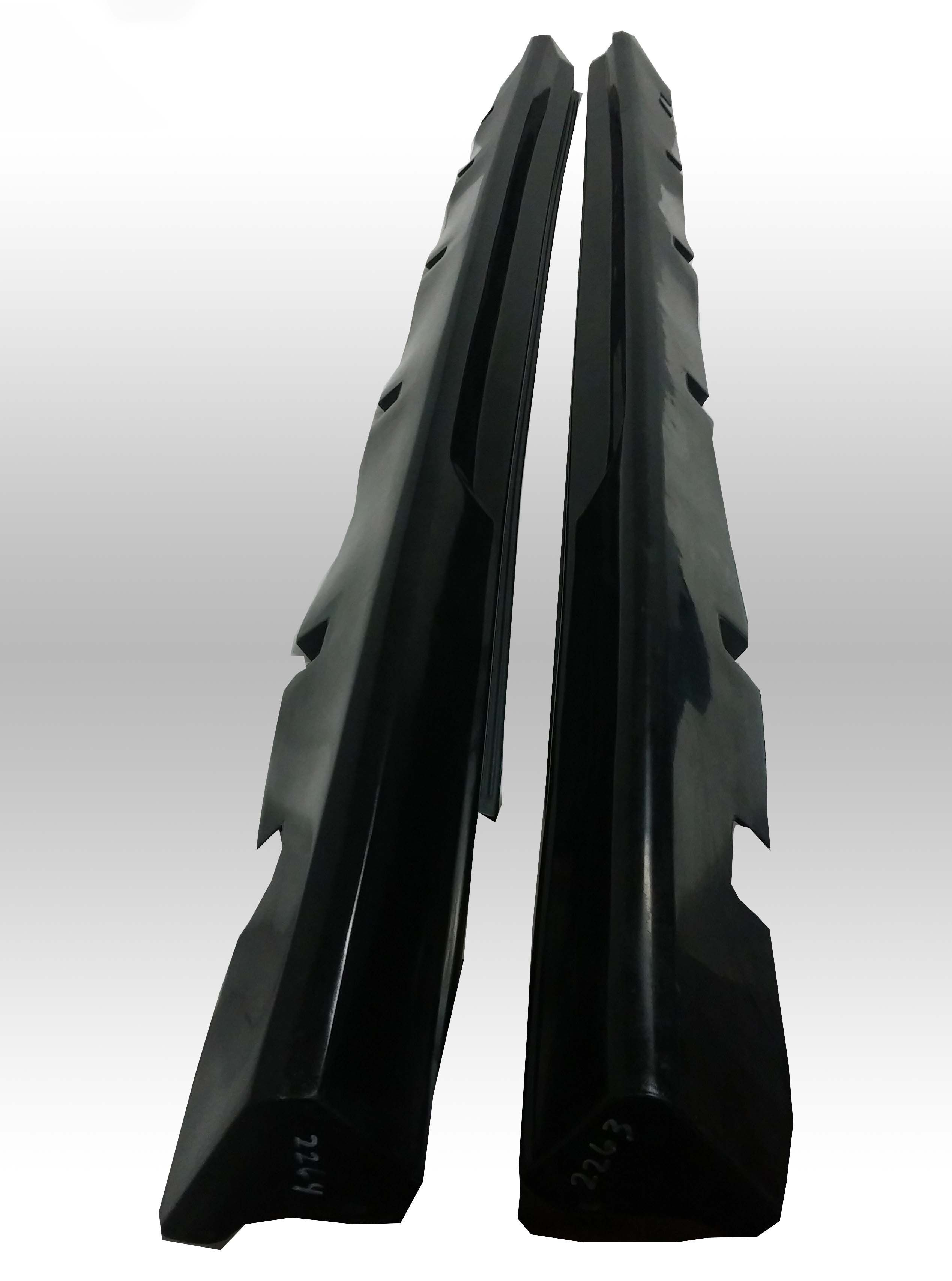 2011-2023 Dodge Charger Premier Style Polyurethane Side Skirts - Pair - 37-2277