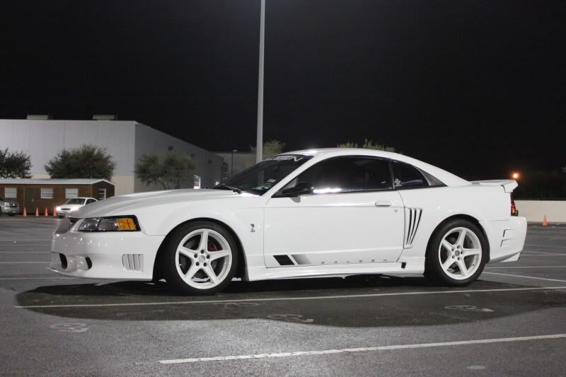 1999-2004 Ford Mustang Saleen Style Polyurethane Side Skirts - Pair