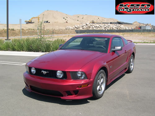 2005-2009 Ford Mustang Saleen Style Polyurethane Side Skirts - Pair