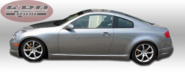 2003-2007 Infiniti G35 Coupe 2DR ING Style Polyurethane Side Skirts - Pair