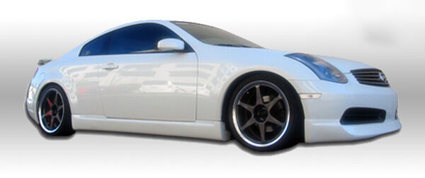 2003-2007 Infiniti G35 Coupe 2DR ING Style Polyurethane Side Skirts - Pair