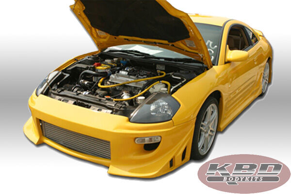 2000-2005 Mitsubishi Eclipse Blits Style Polyurethane Side Skirts - Pair