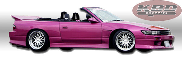 1989-1994 Nissan 240SX GP1 Style Polyurethane Side Skirts - Pair