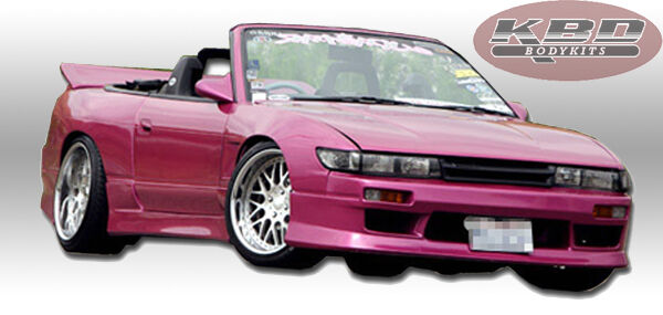 1989-1994 Nissan 240SX GP1 Style Polyurethane Side Skirts - Pair