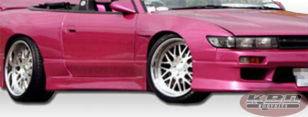 1989-1994 Nissan 240SX GP1 Style Polyurethane Side Skirts - Pair