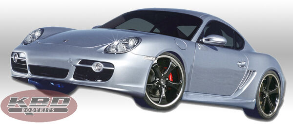 2006-2012 Porsche Cayman Premier Style Polyurethane Side Skirts - Pair