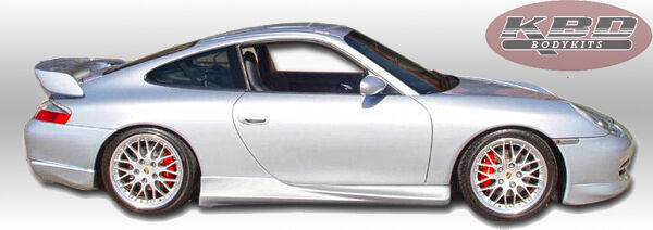 1999-2004 Porsche 996 Carrera GT 2 Look Style Polyurethane Side Skirts - Pair