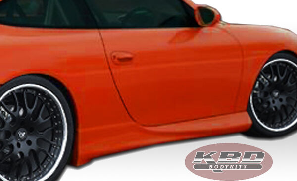 1999-2004 Porsche 996 Carrera GT 2 Look Style Polyurethane Side Skirts - Pair