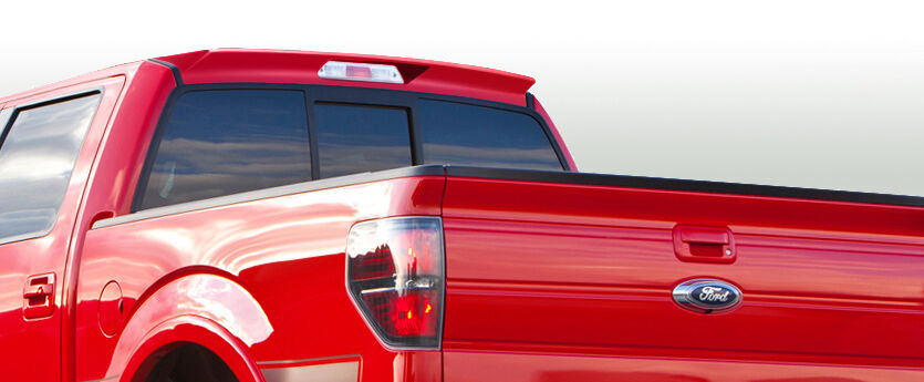 2009-2013 Ford F150 K Spec Style Polyurethane Roof Wing Spoiler - 37-4022