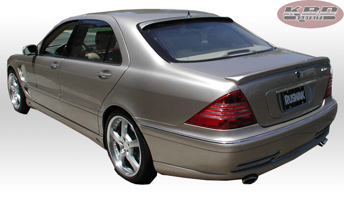 2000-2002 Mercedes S Class LRS Style Polyurethane Rear Bumper