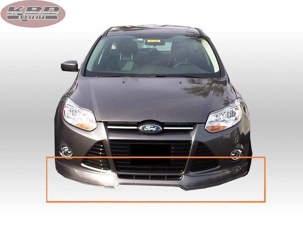 2012-2014 Ford Focus 5dr / Sedan BDS Style Polyurethane Front Lip