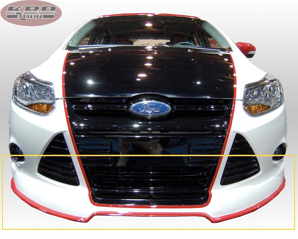 2012-2014 Ford Focus 5dr / Sedan BDS Style Polyurethane Front Lip
