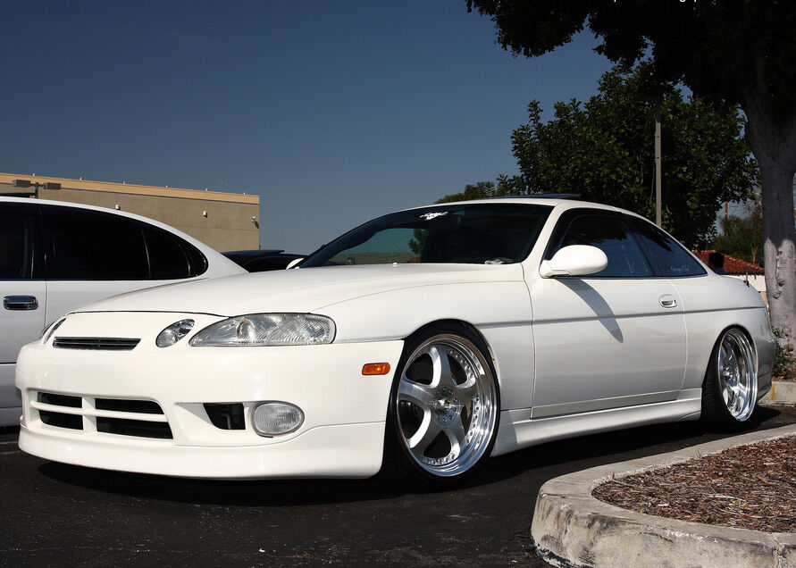 1992-2000 Lexus SC300 SC400 Aero Craft Style Polyurethane Side Skirts - Pair -