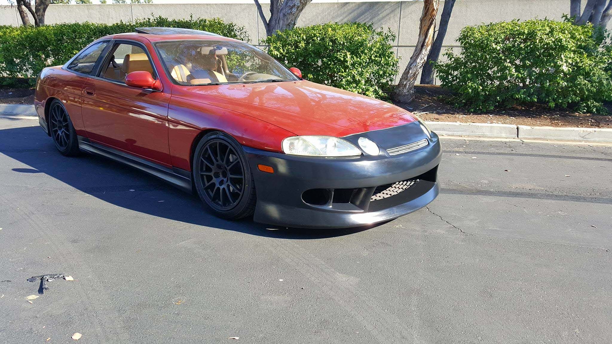 1992-2000 Lexus SC300 SC400 VTX Style Polyurethane Body Kit