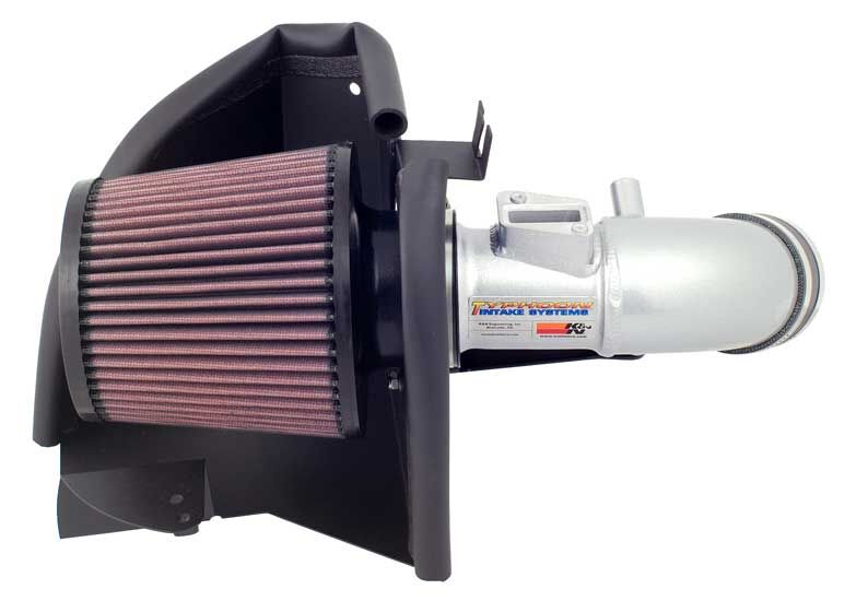 2006-2009 Honda Civic 1.8L L4 Typhoon Air Intake System - Silver - K&N-69-1013TS