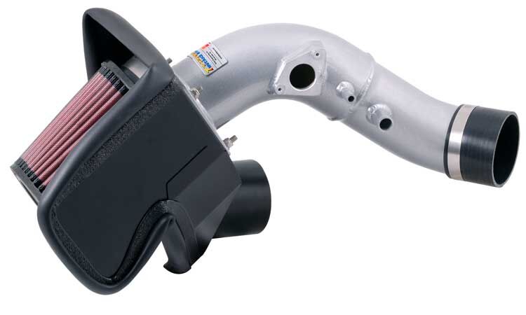2006-2009 Honda Civic 2.0L L4 Typhoon Air Intake System - Silver - K&N-69-1014TS