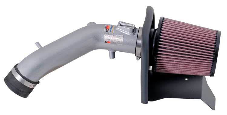 2004-2007 Honda Accord 2.2L L4 Typhoon Air Intake System - Silver - K&N-69-1209TS