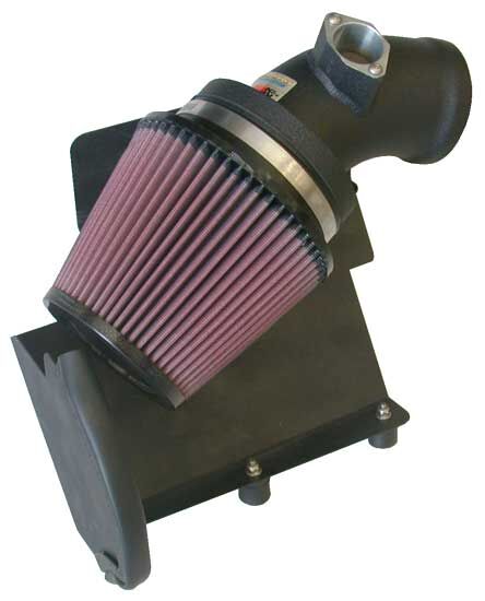 2001-2005 BMW E46 M3 3.2L L6 Typhoon Air Intake System - Black - K&N-69-2001TWK